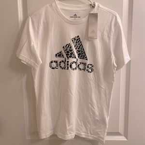 Adidas Women’s Leopard Print Amplifier Tee
